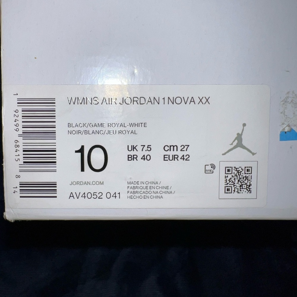 Women’s Air Jordan Nova size 10